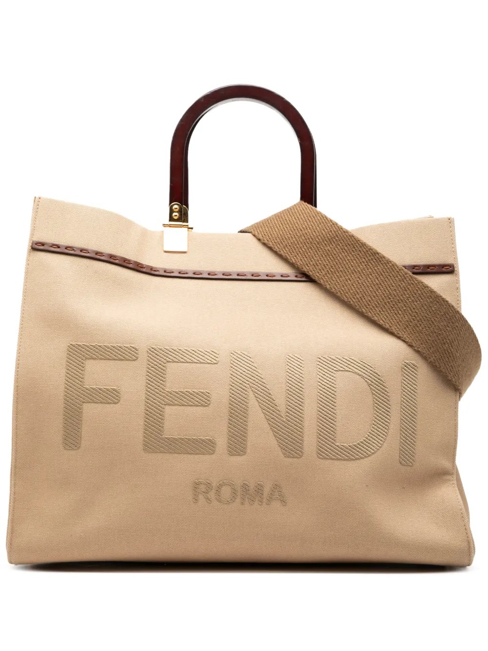 2010-2026 Medium Canvas Sunshine Shopper Tote satchel