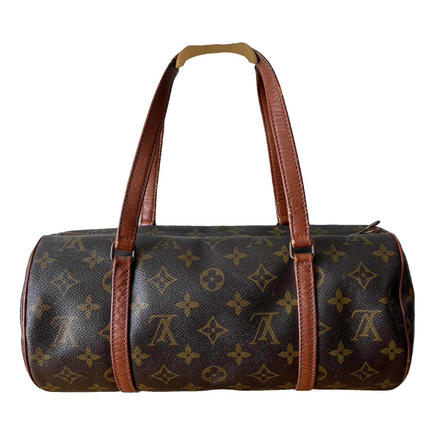 Papillon leather handbag