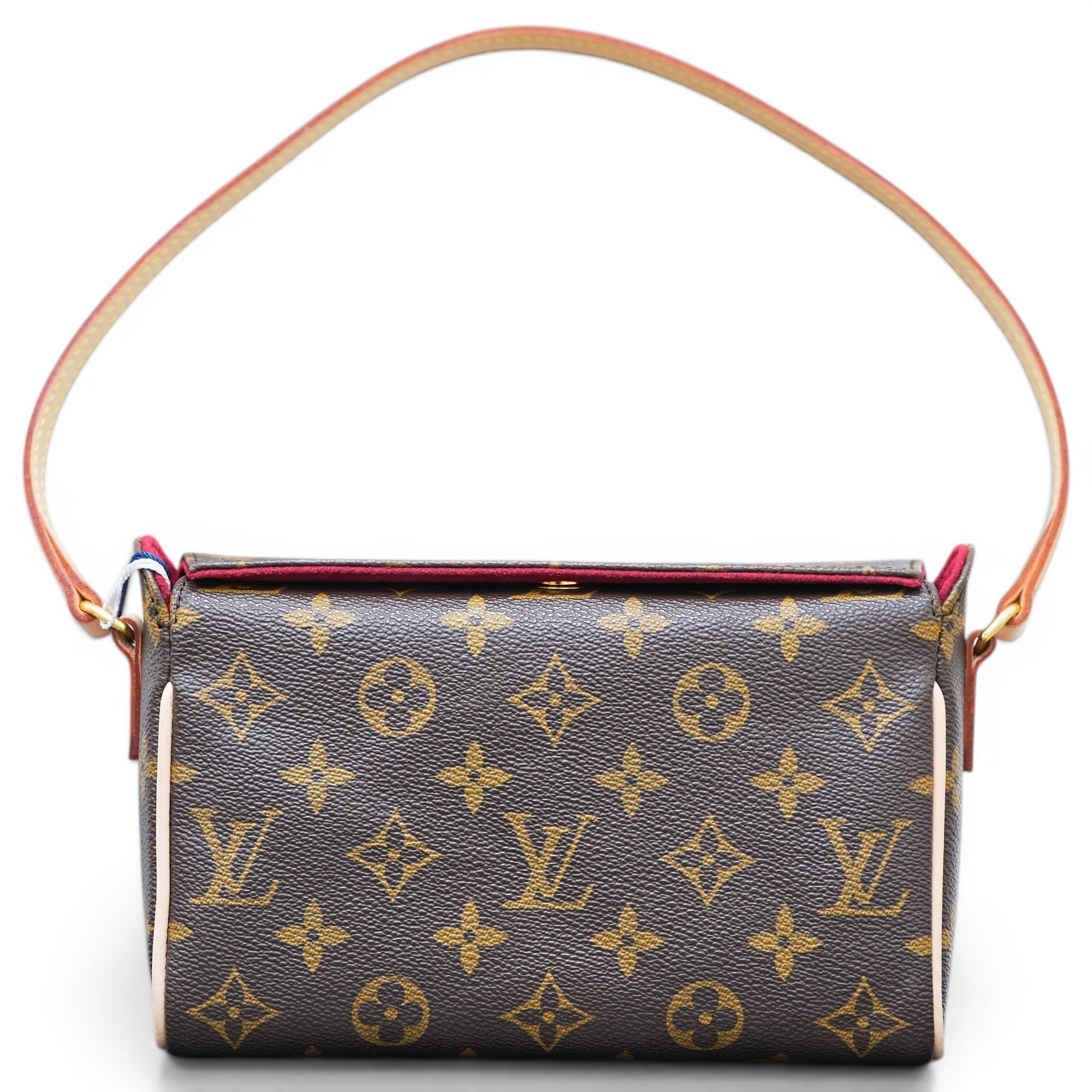 Recital leather handbag