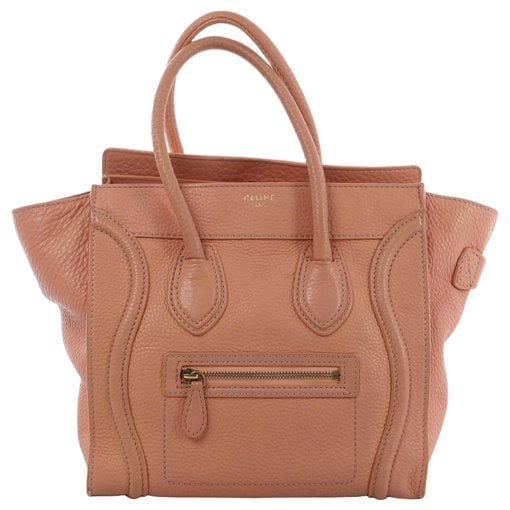 Luggage leather handbag