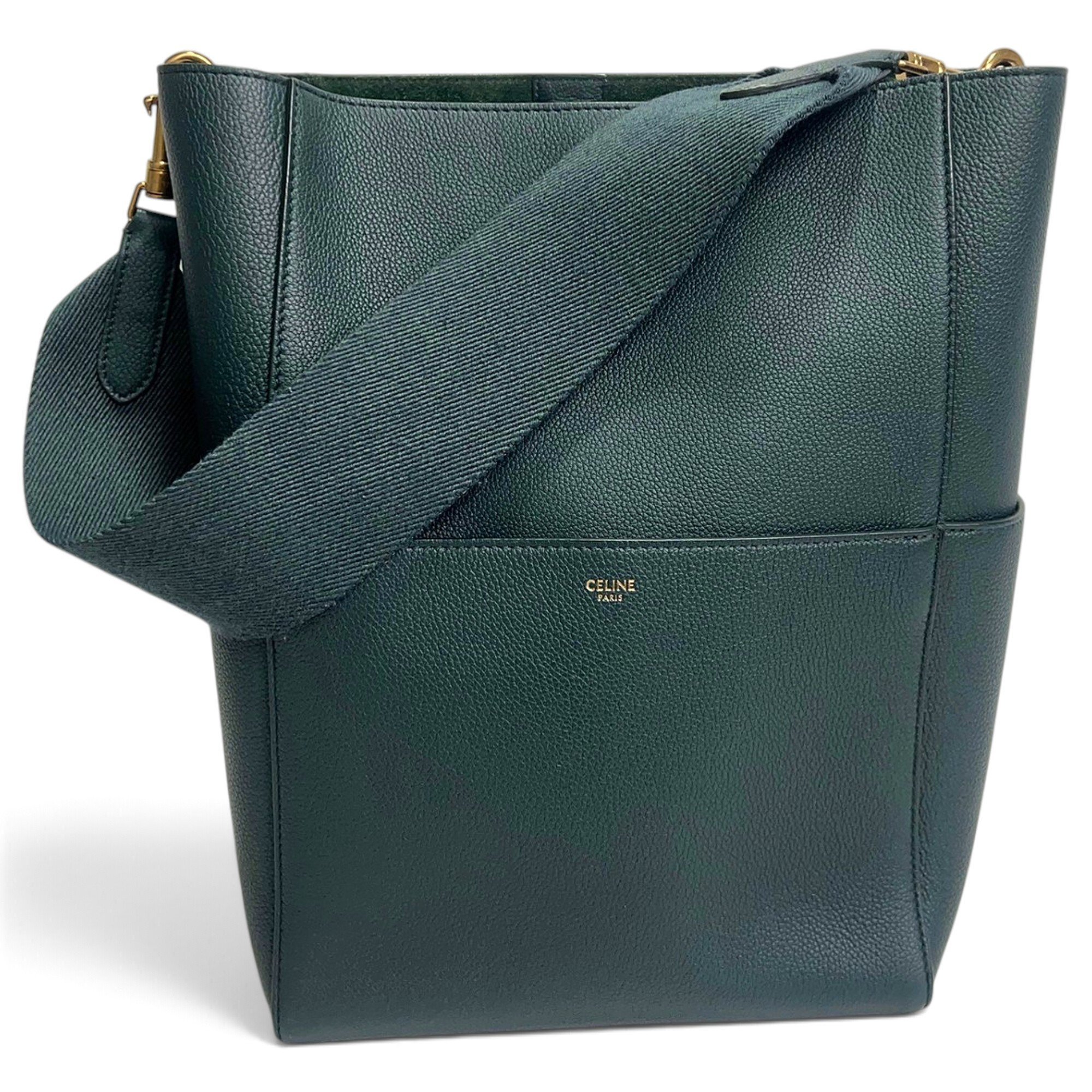Seau Sangle leather tote