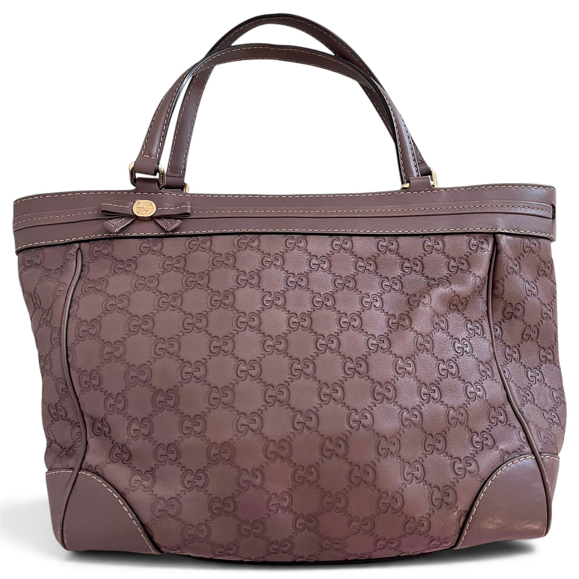 Leather handbag