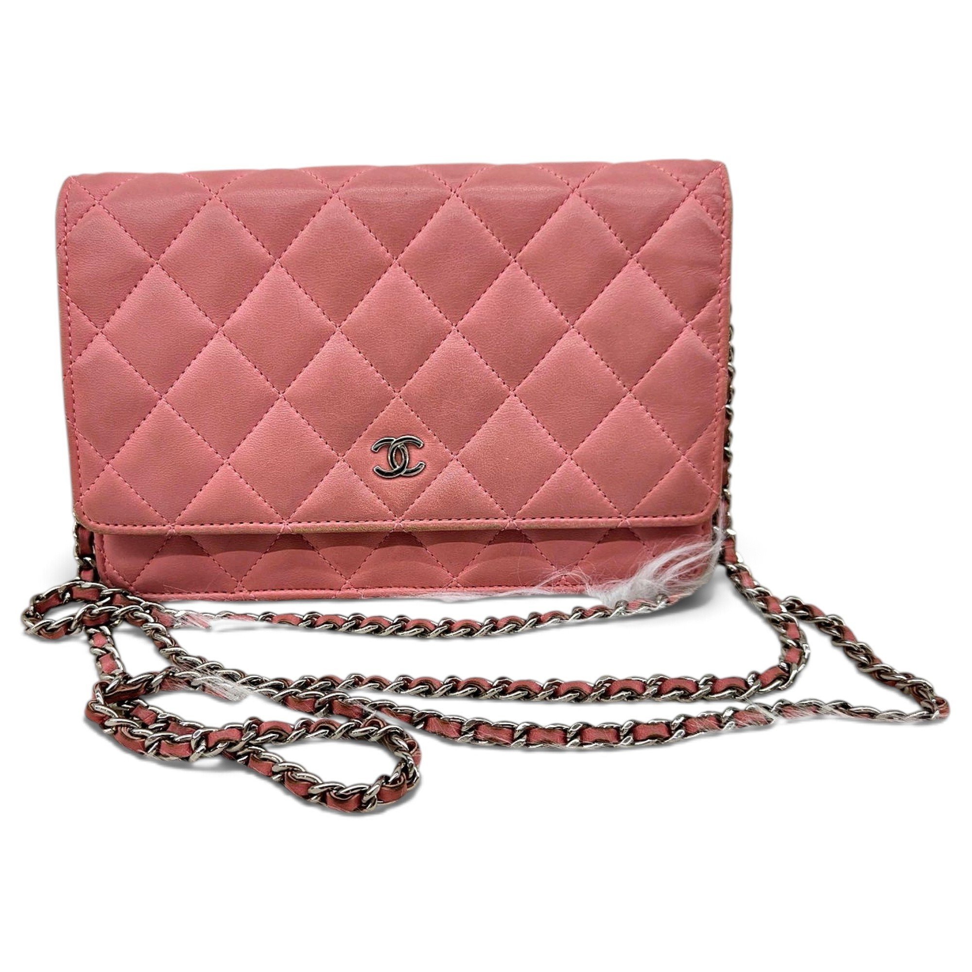 Wallet On Chain Timeless/Classique leather handbag