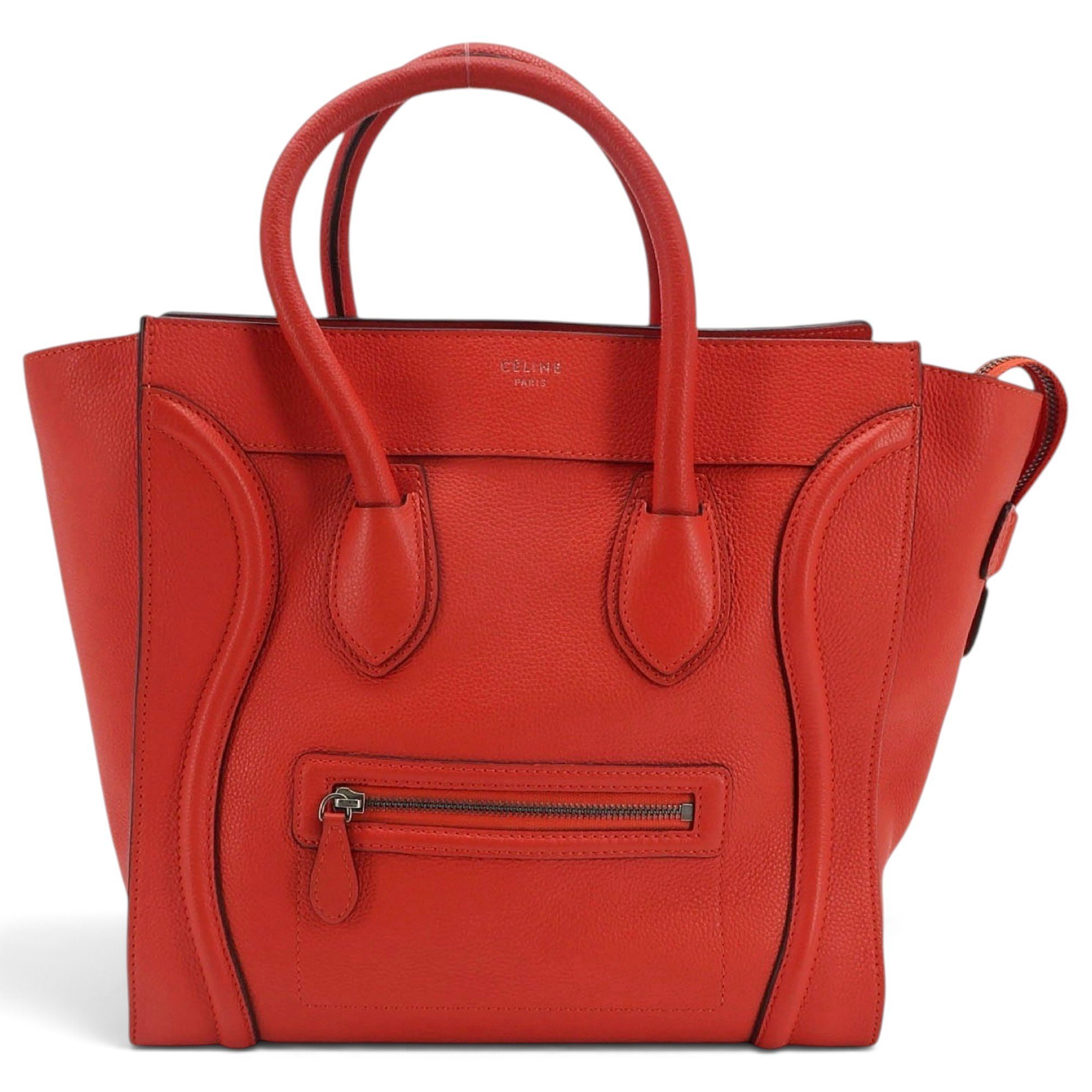 Luggage leather tote