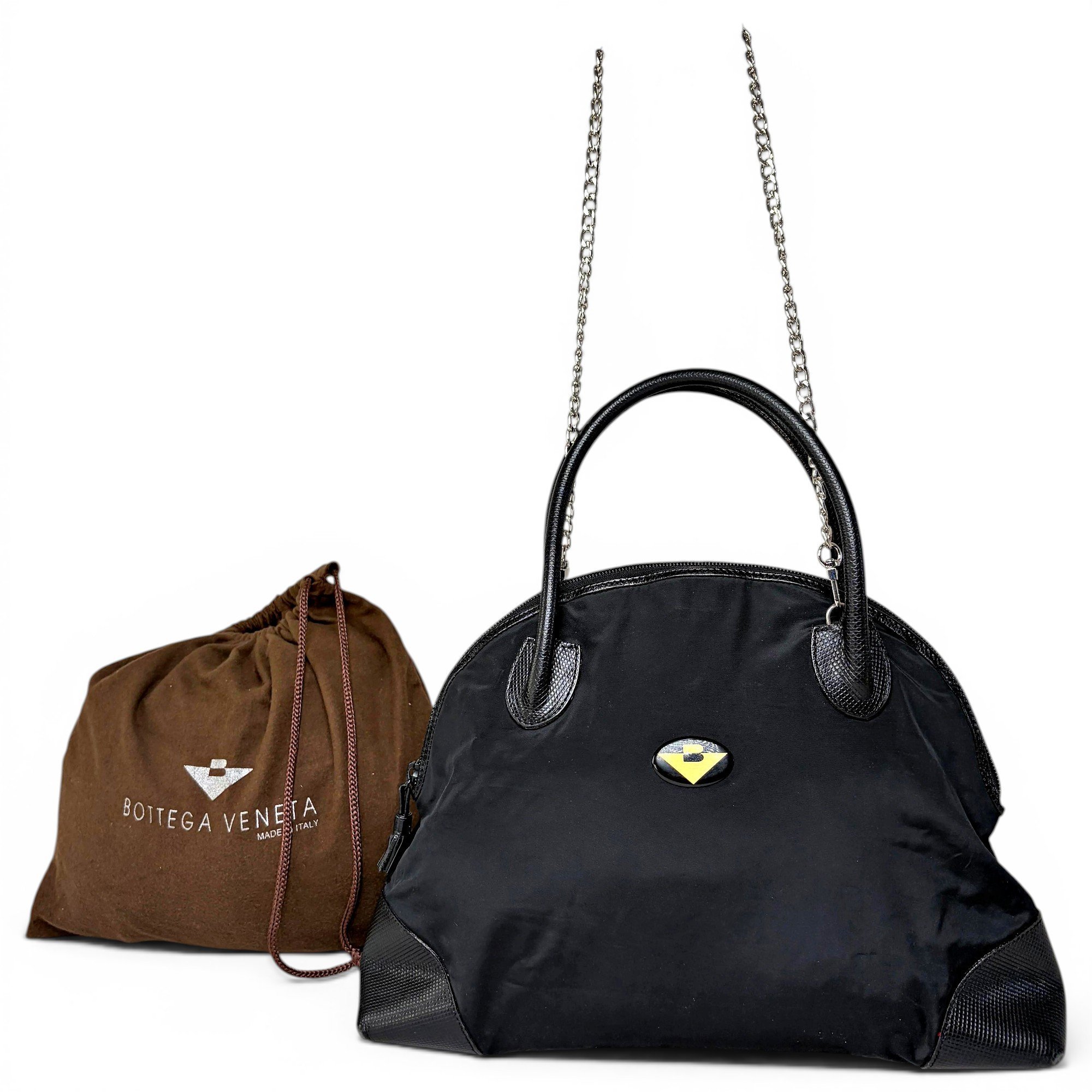 Veneta leather handbag