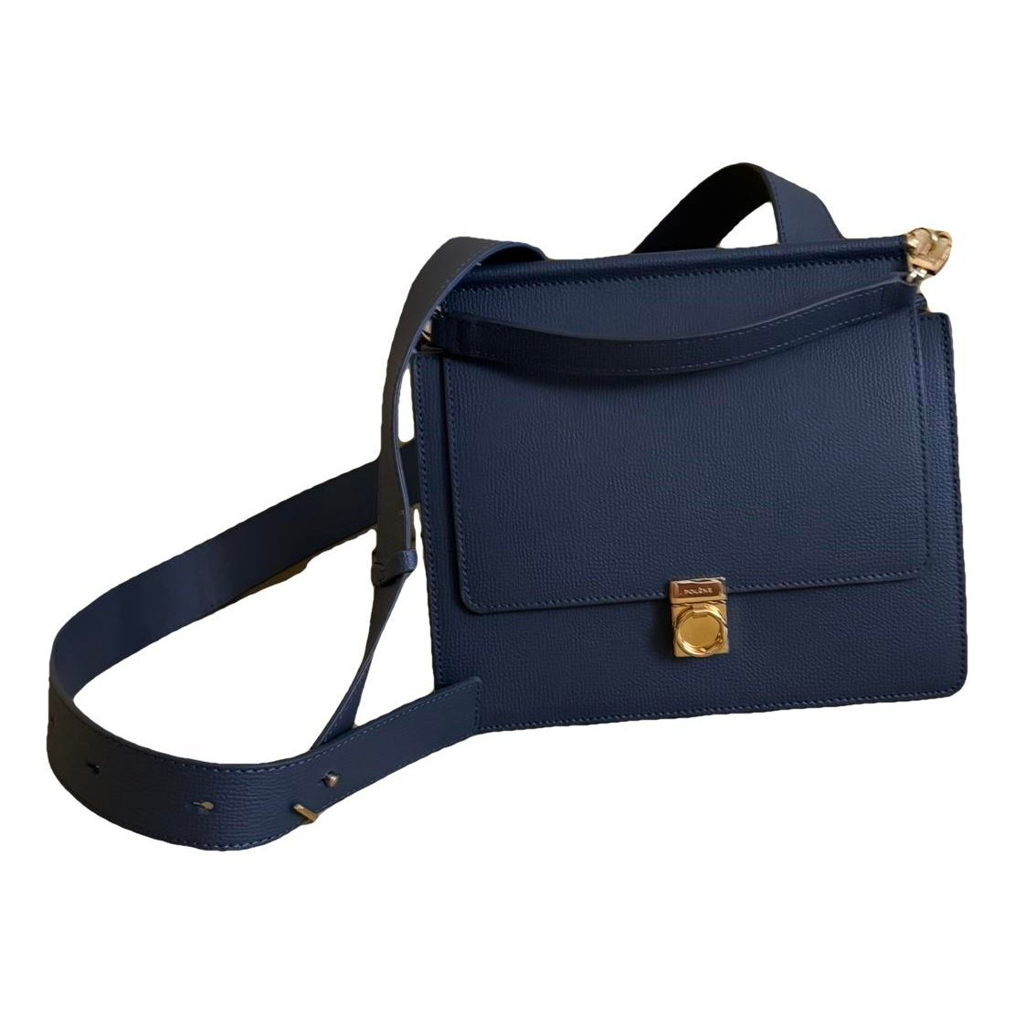 Polene Numéro Sept leather crossbody bag