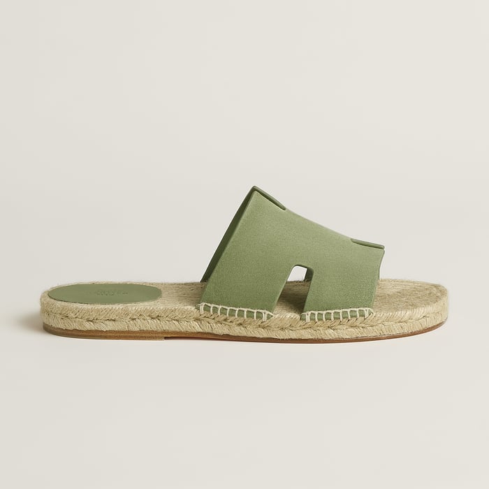 Vert Celadon Antigua Espadrille