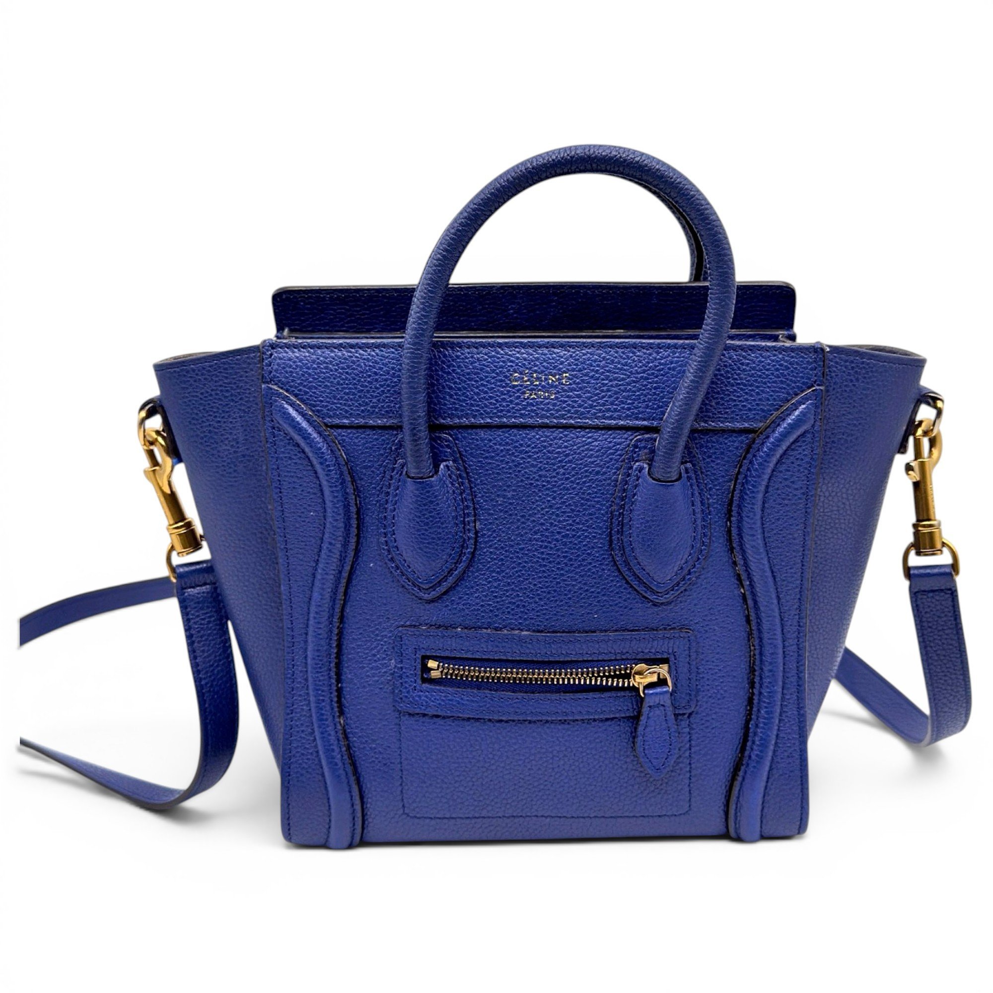 Nano Luggage leather handbag