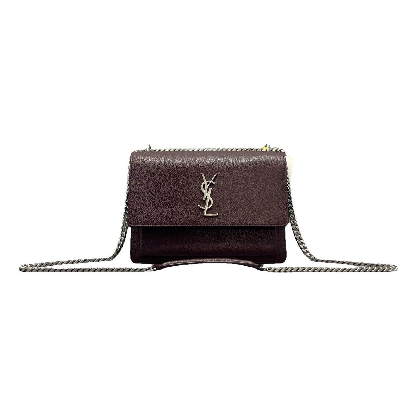 Sunset leather handbag
