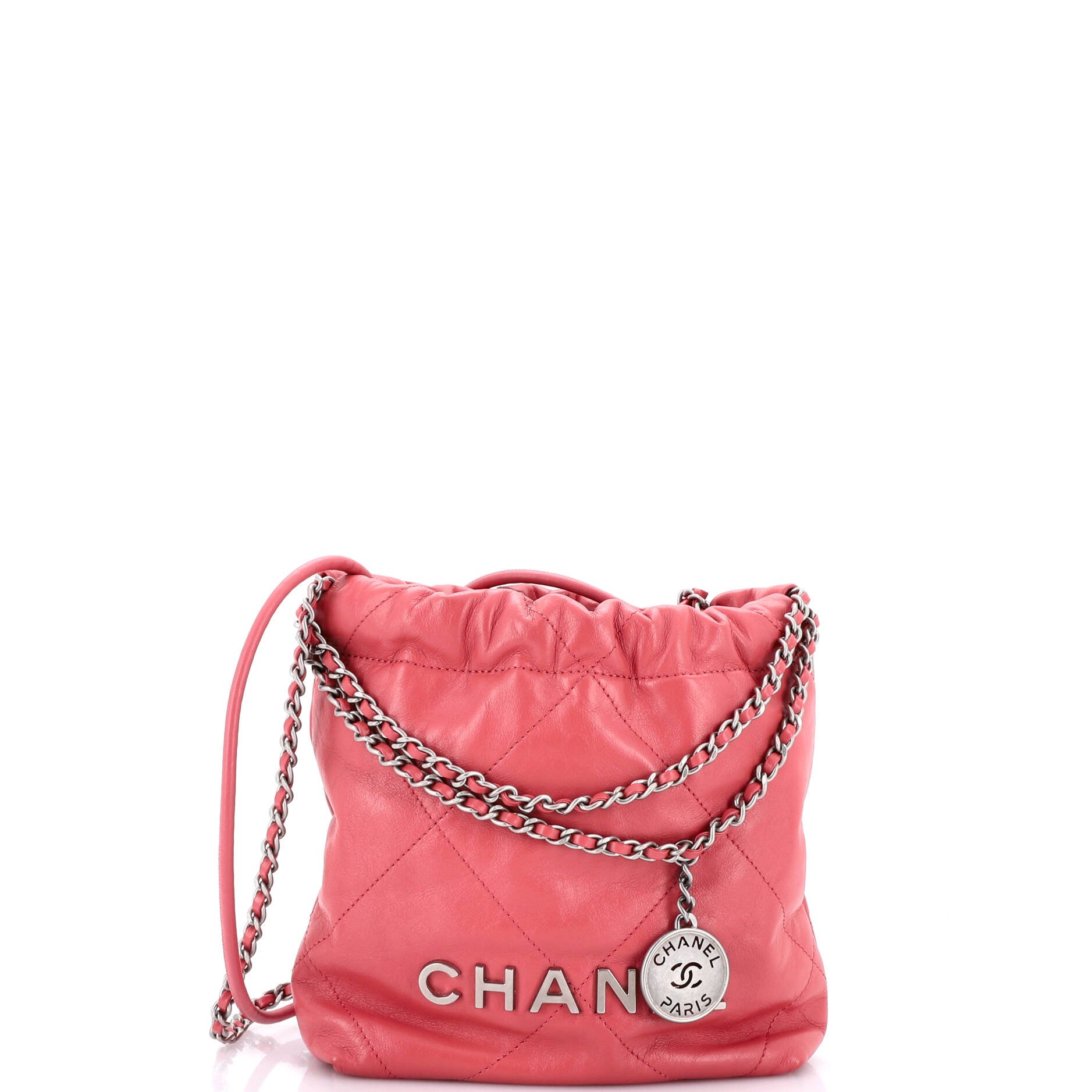 22 Chain Hobo Quilted Calfskin Mini