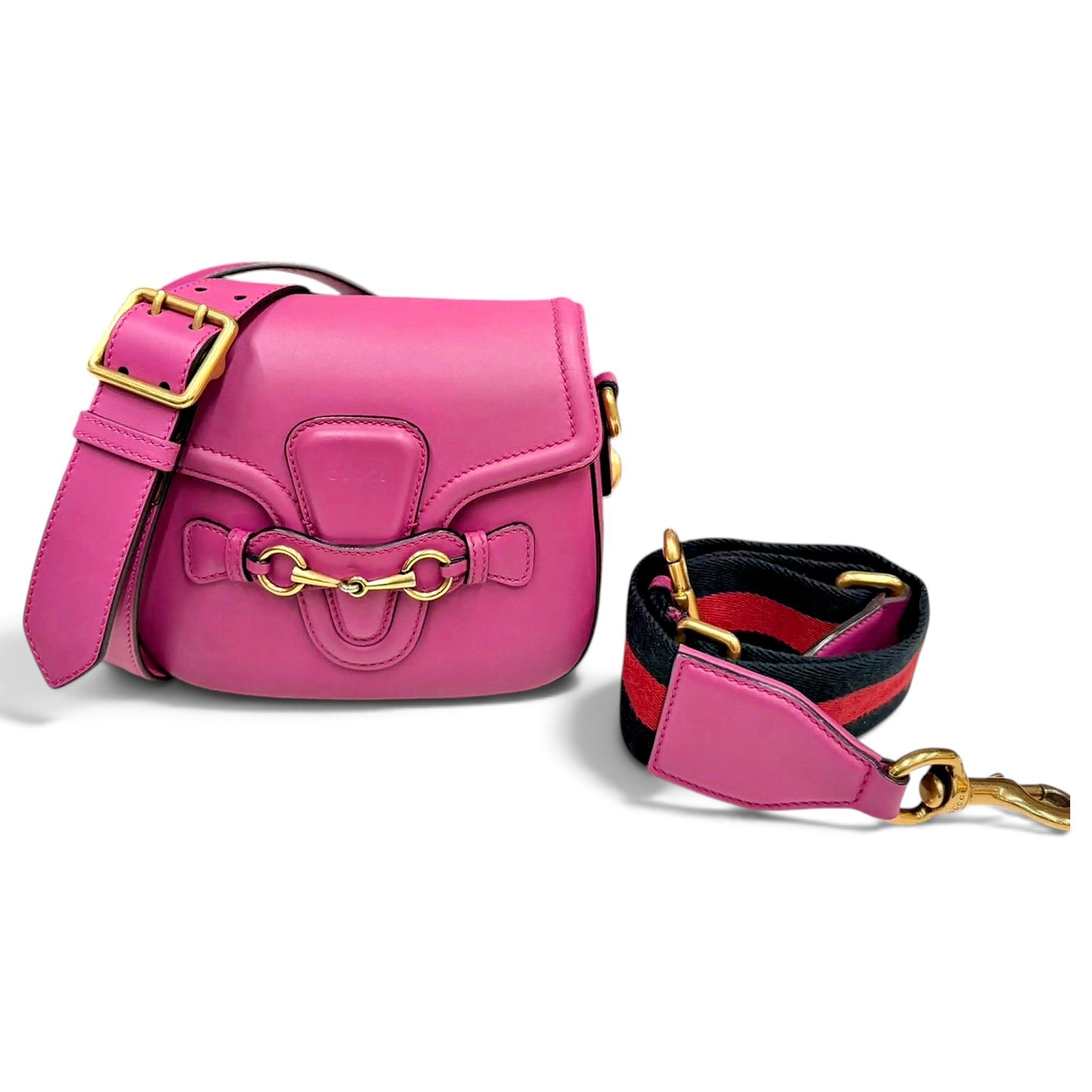Lady Web leather handbag