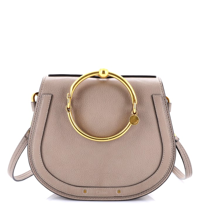 Chloe Nile Crossbody Bag Leather Medium