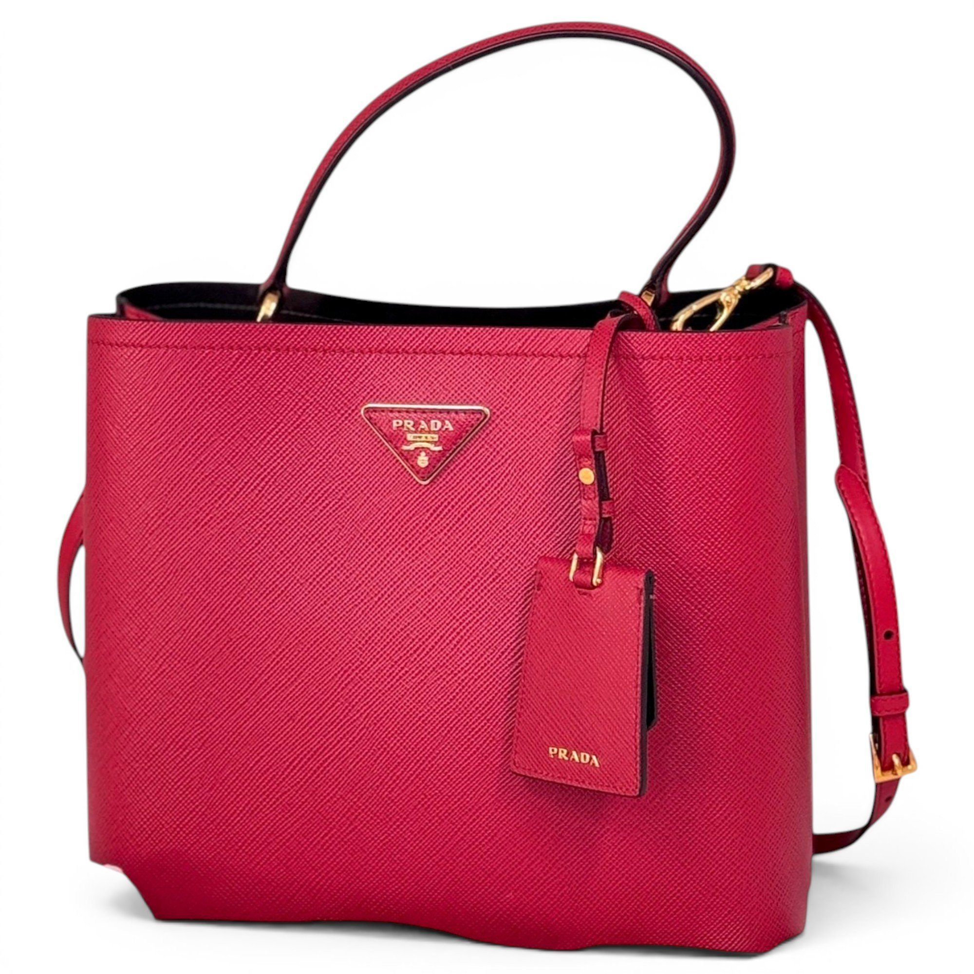Panier leather handbag