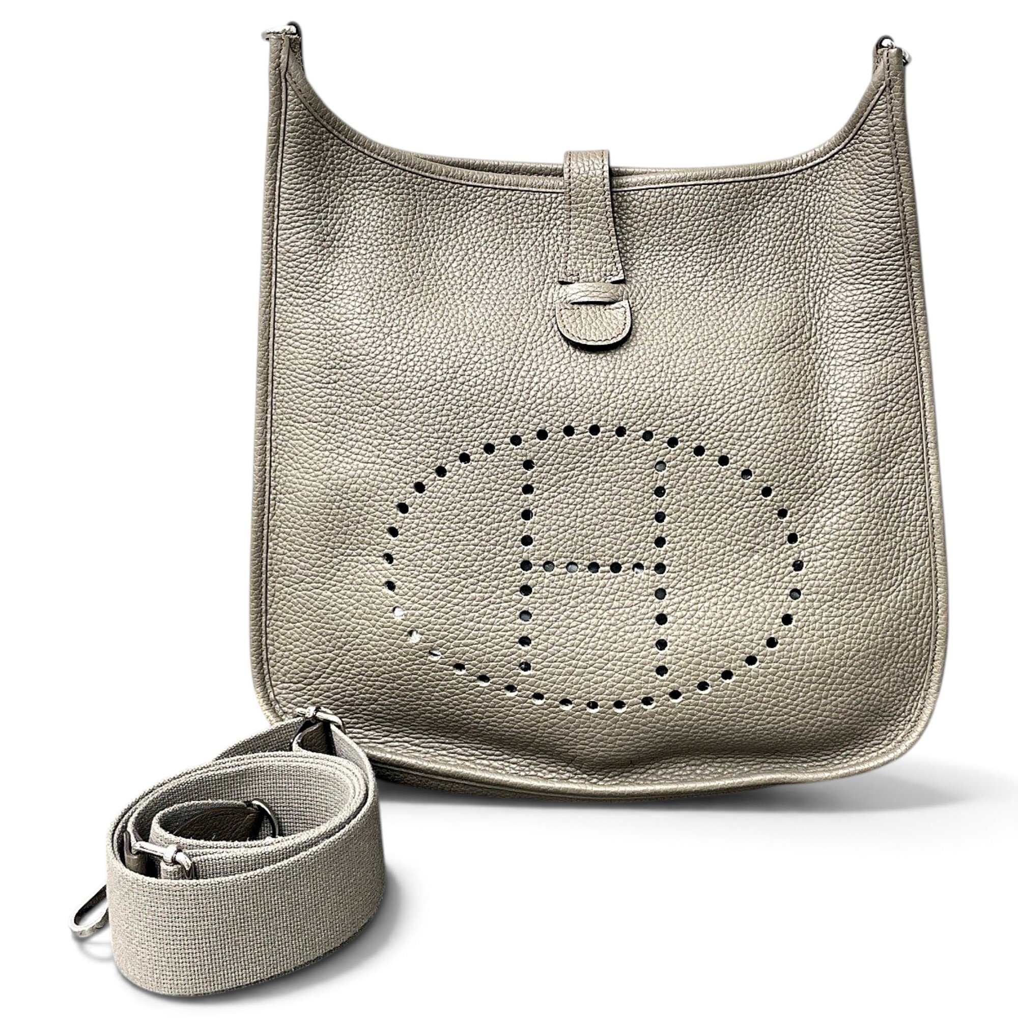 Evelyne leather handbag