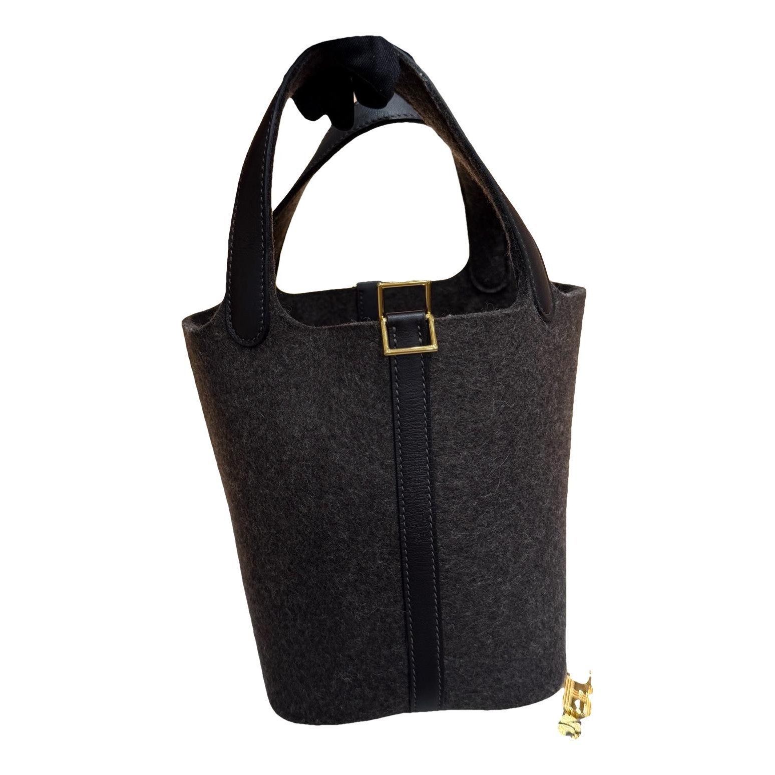 Picotin wool handbag