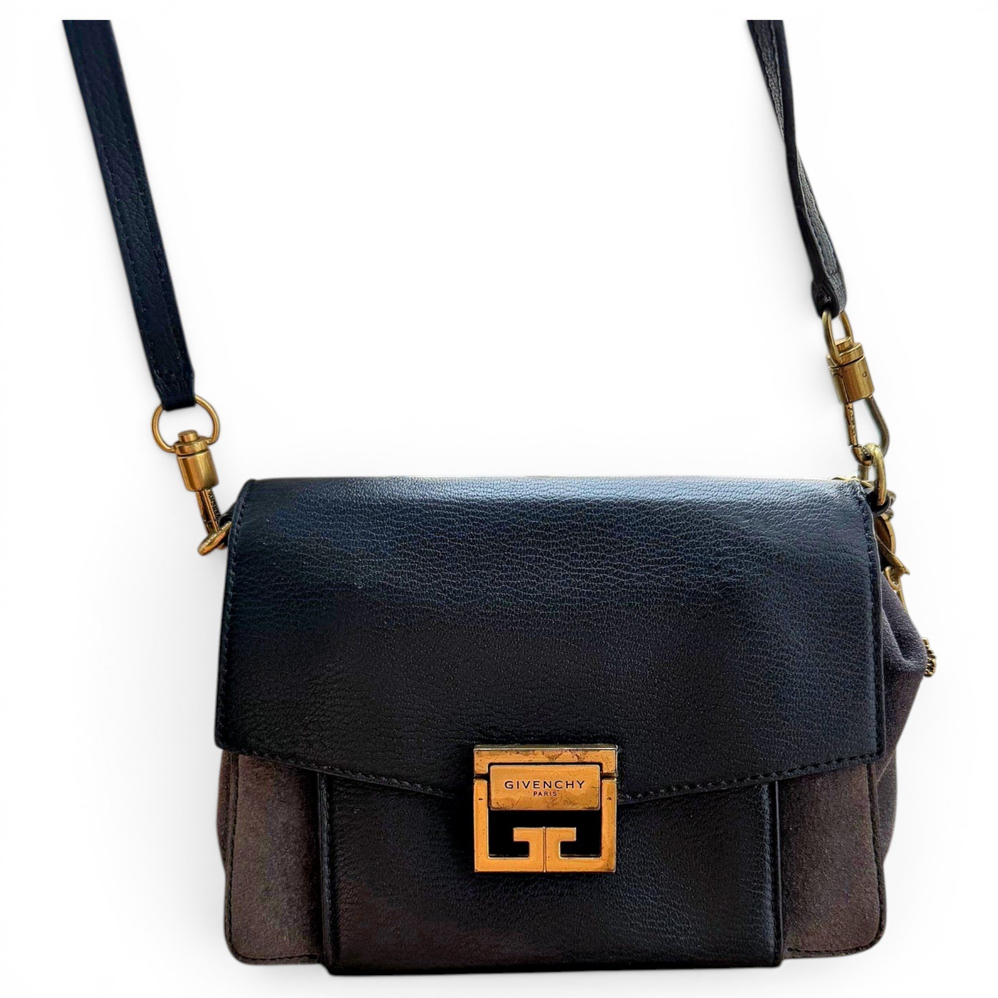 GV3 leather crossbody bag