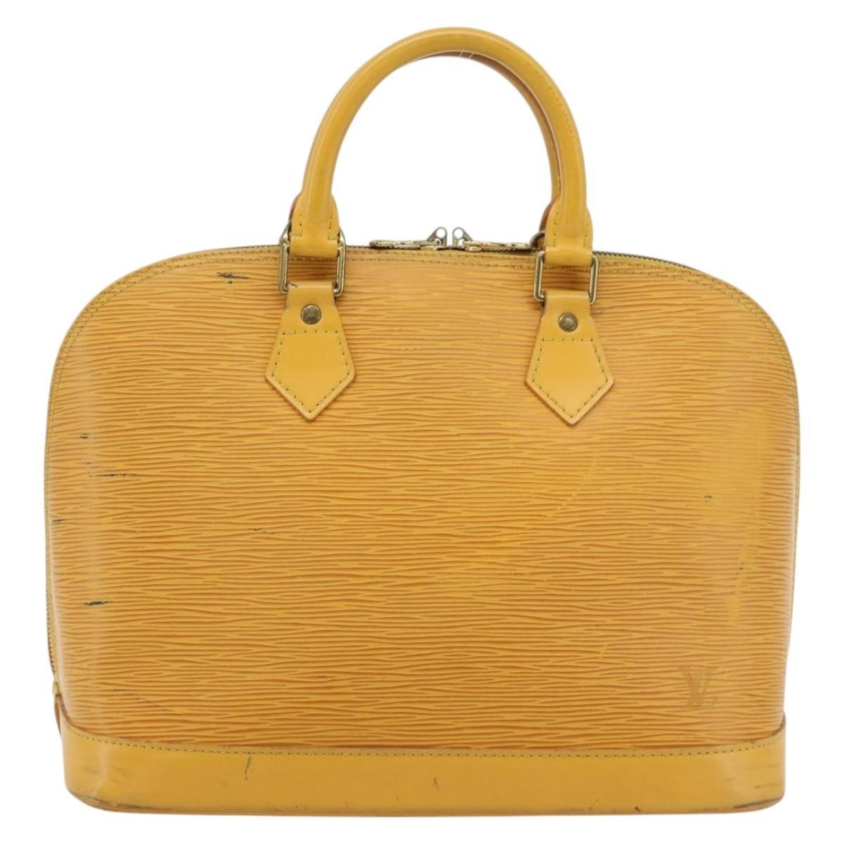 Alma leather handbag