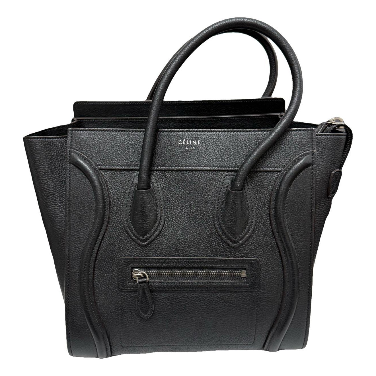 Luggage leather handbag