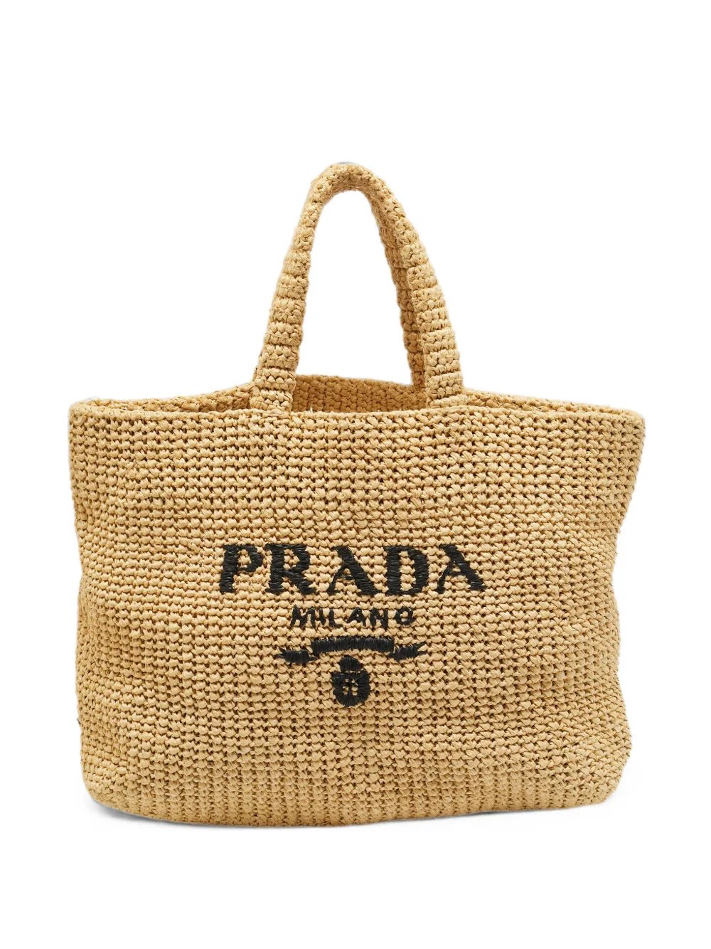 raffia tote bag
