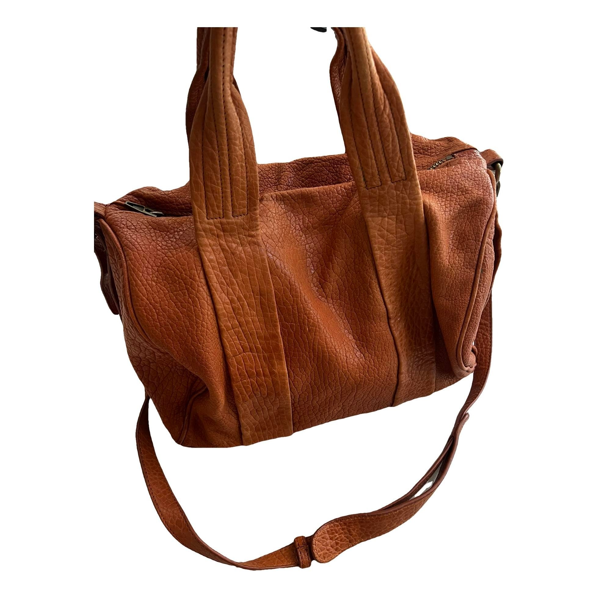 Leather satchel