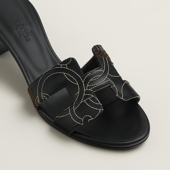Noir Oasis Sandal