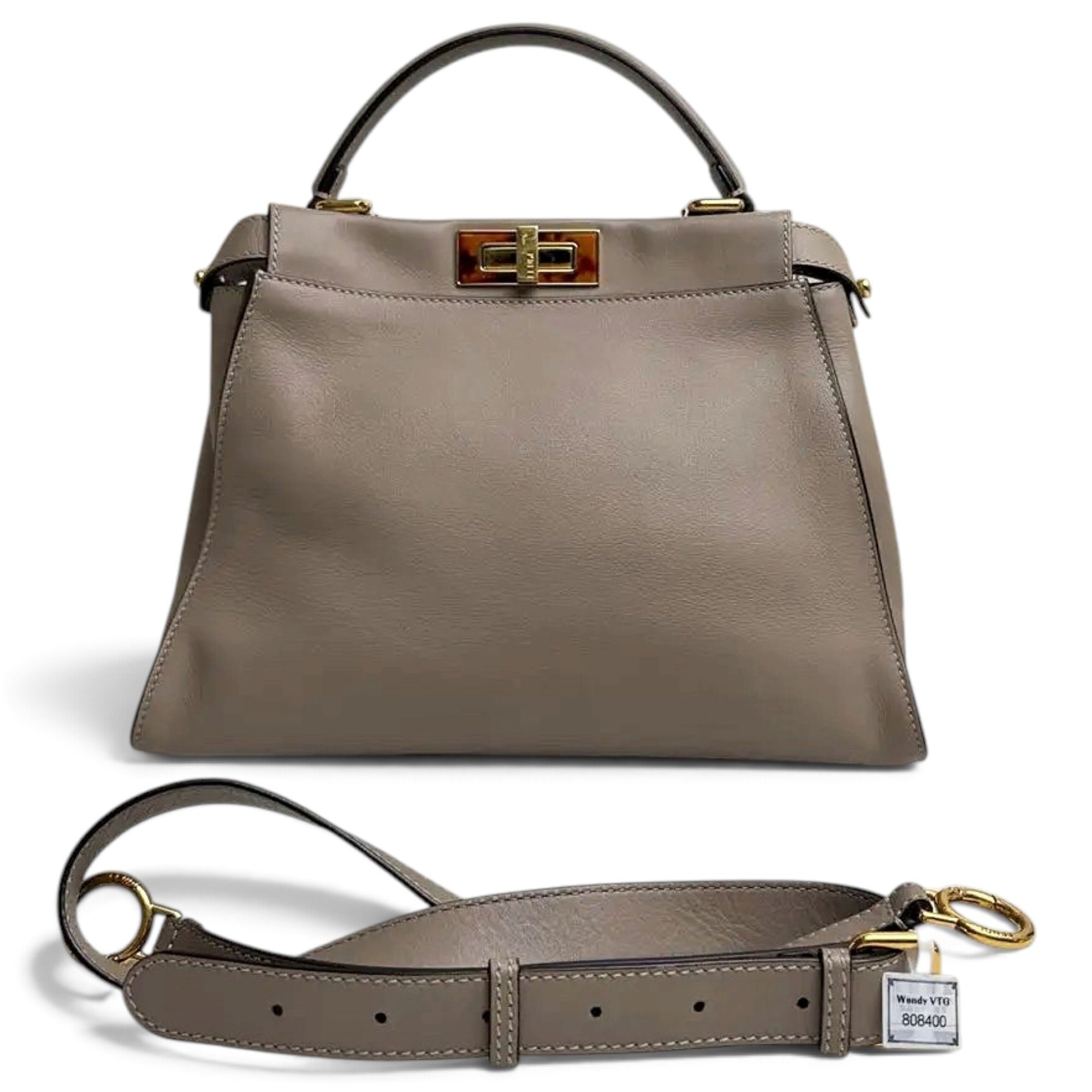 Peekaboo Essentially leather handbag