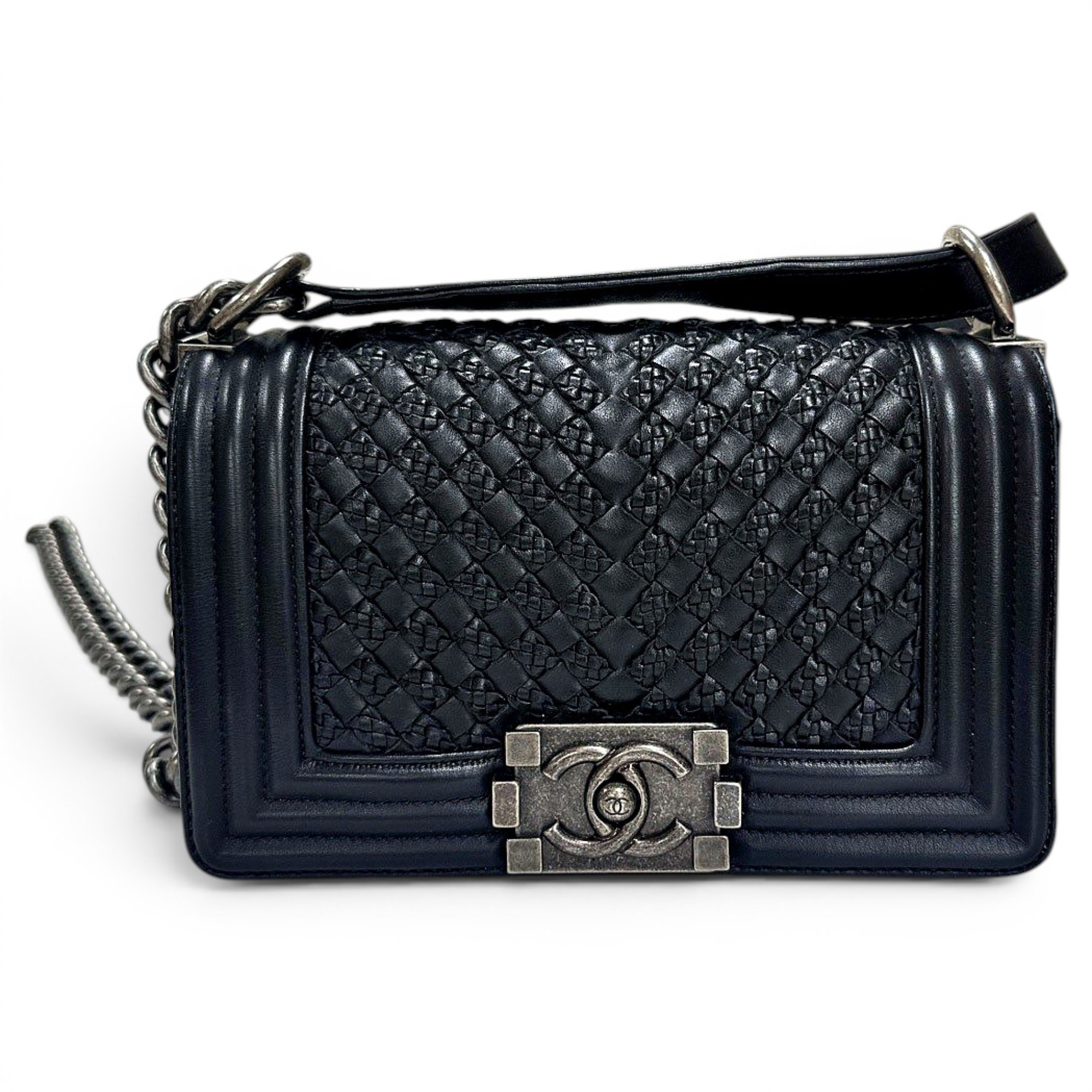 Boy leather crossbody bag