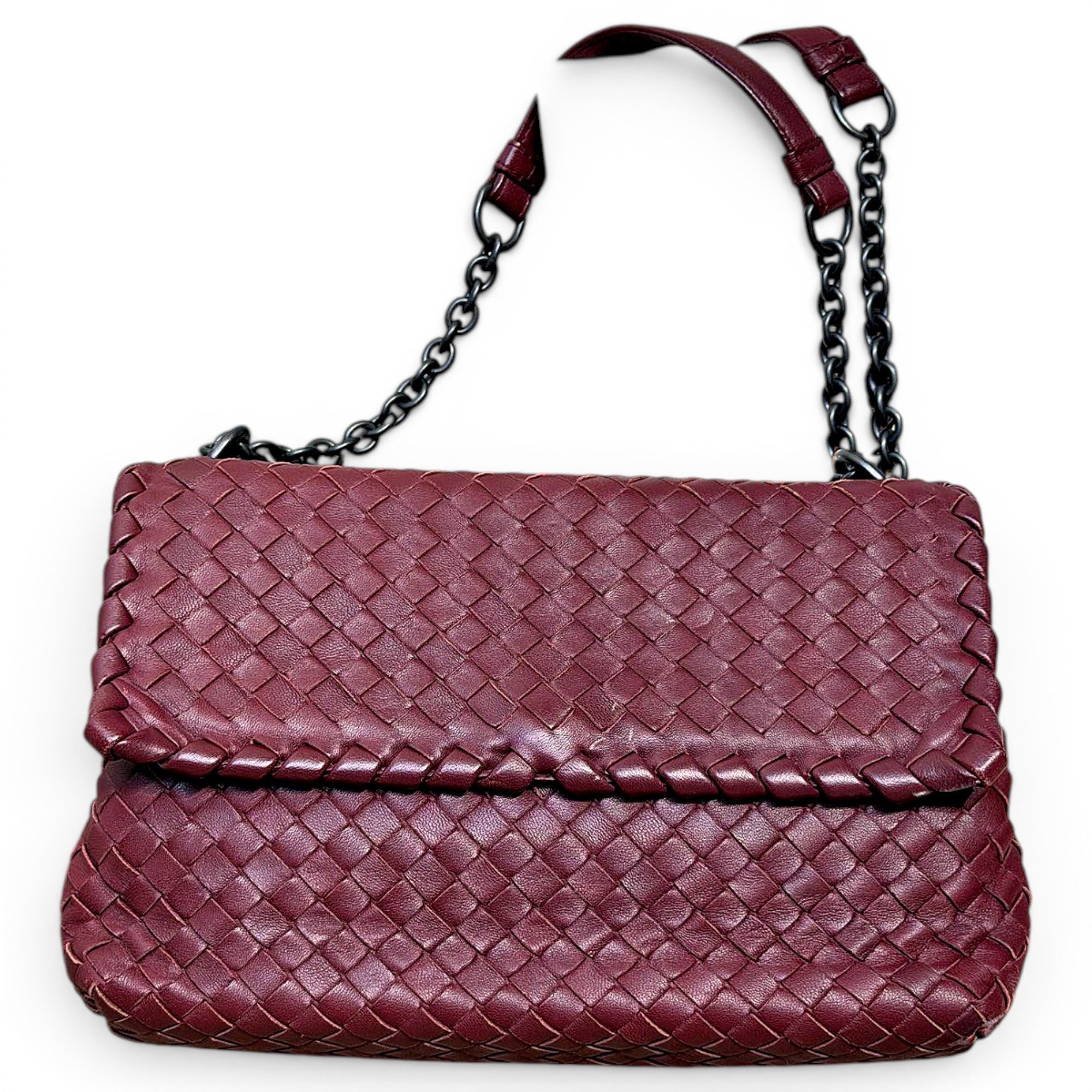 Olimpia leather crossbody bag
