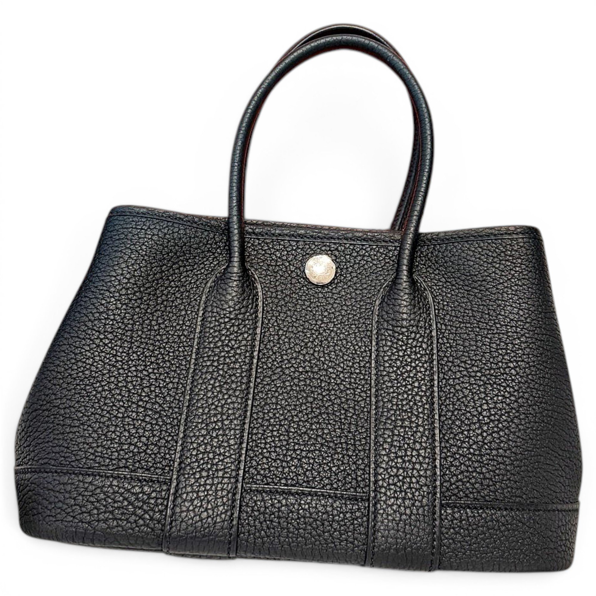 Garden Party leather handbag