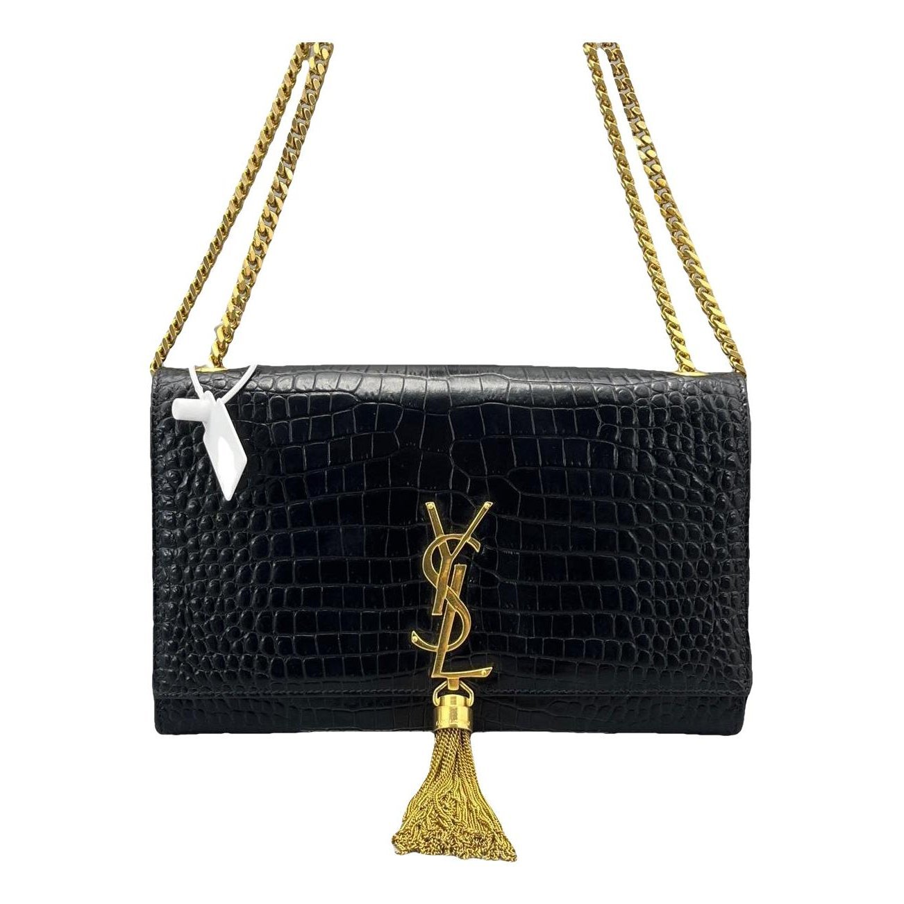 Pompom Kate leather handbag