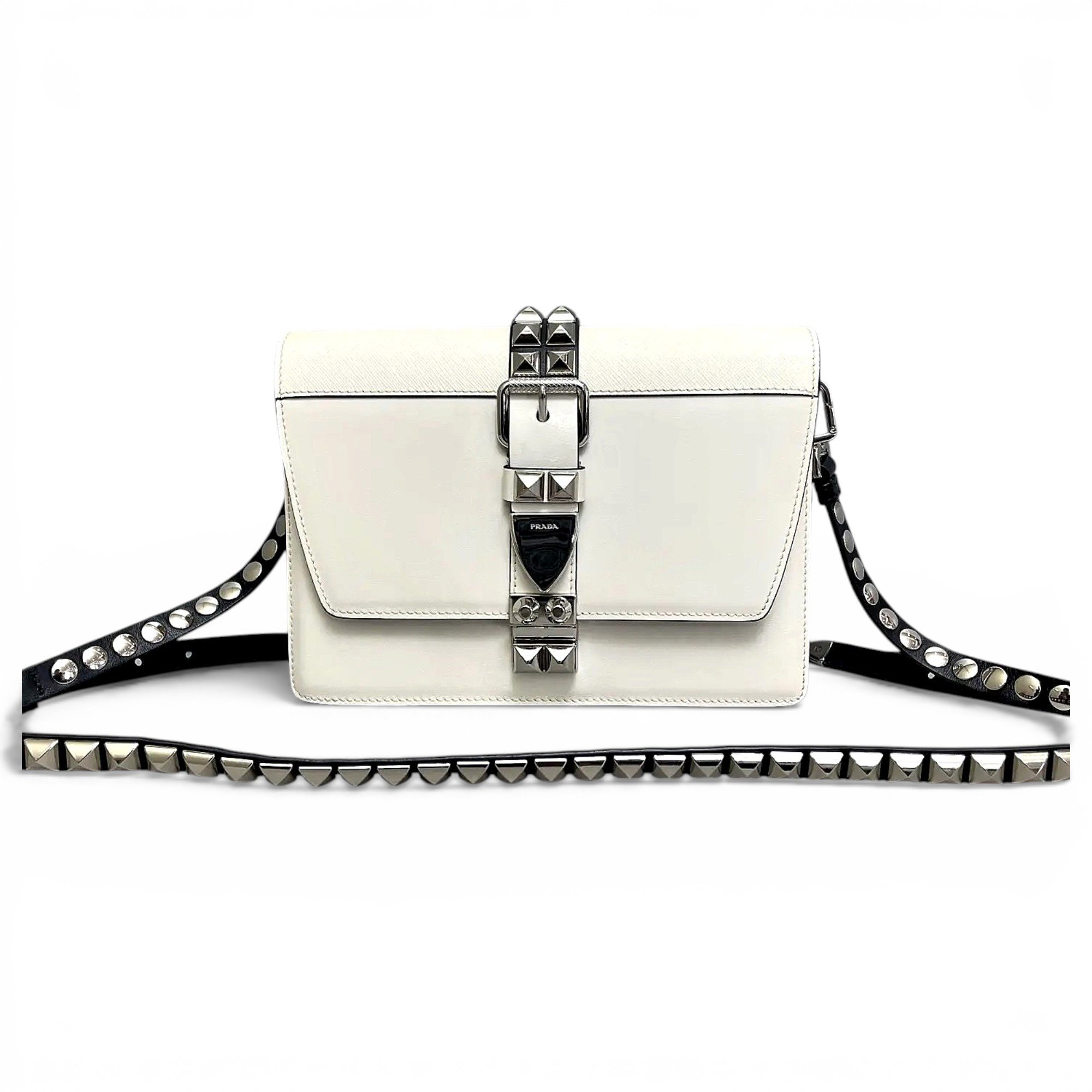 Elektra leather crossbody bag