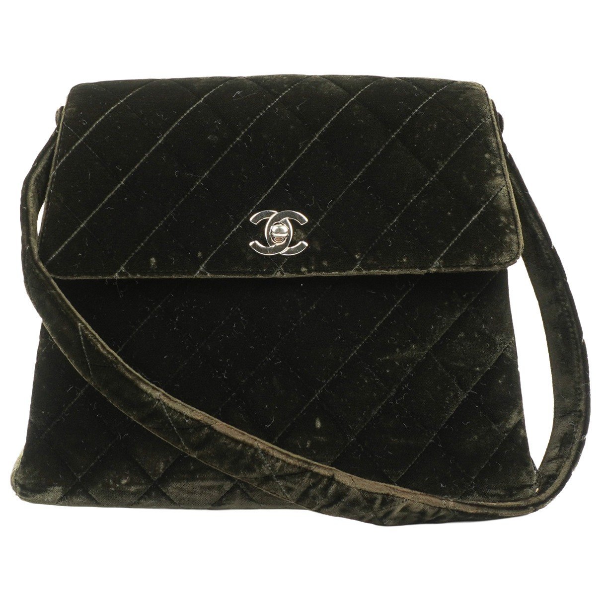 Velvet handbag