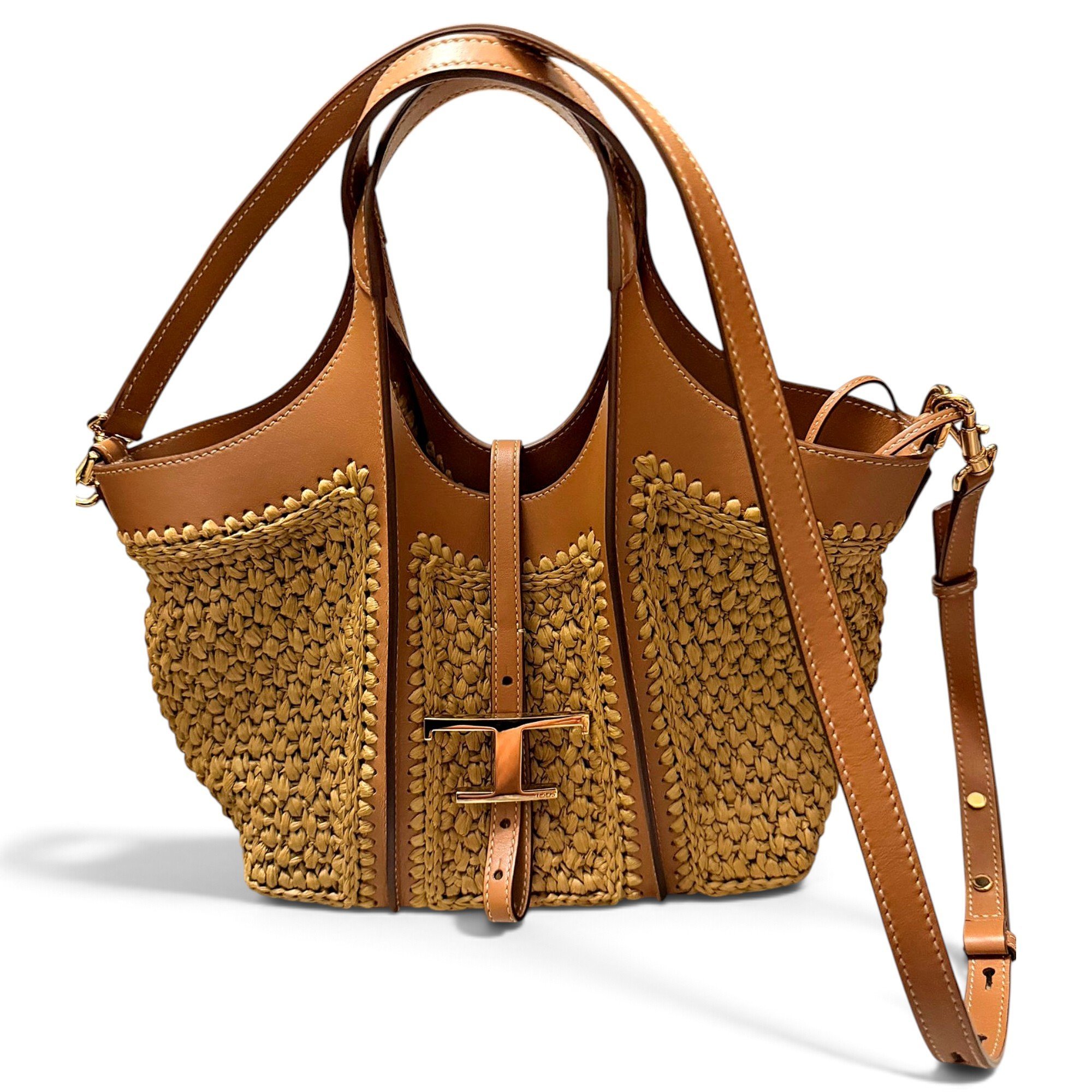 Leather handbag