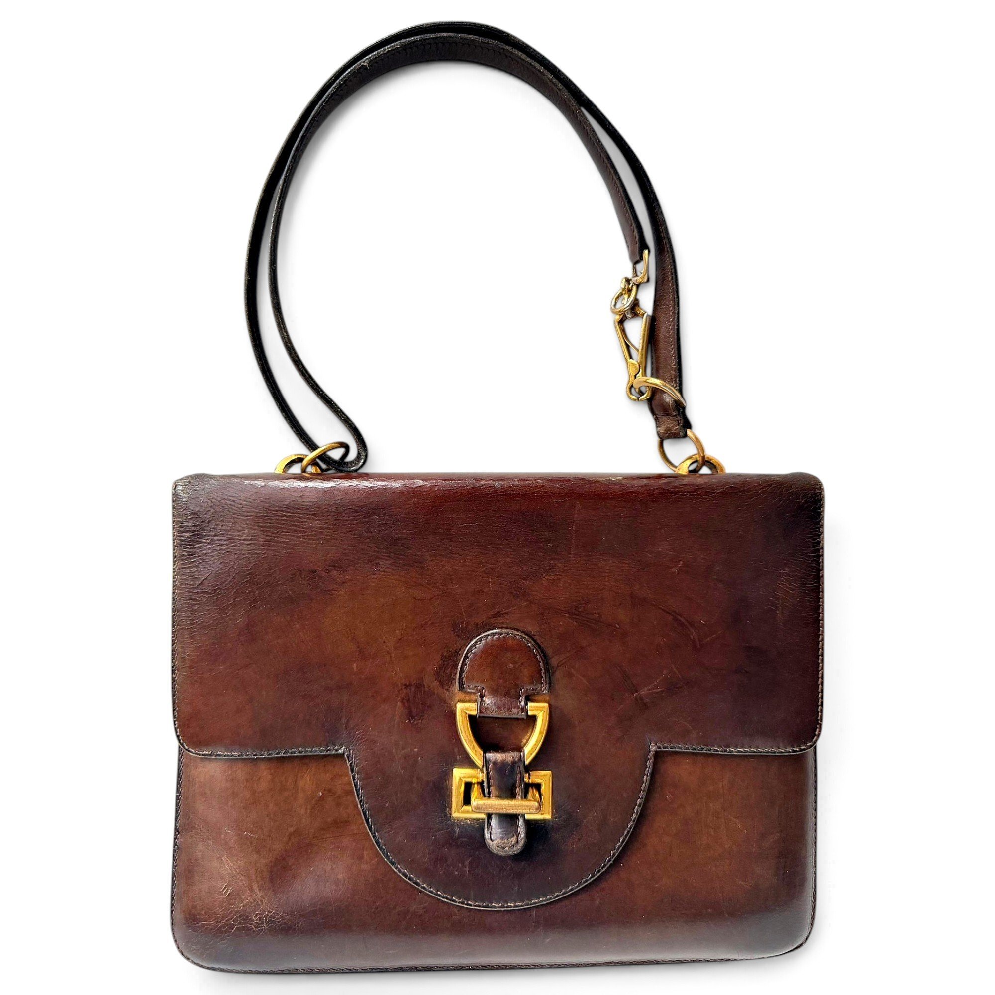 Leather handbag