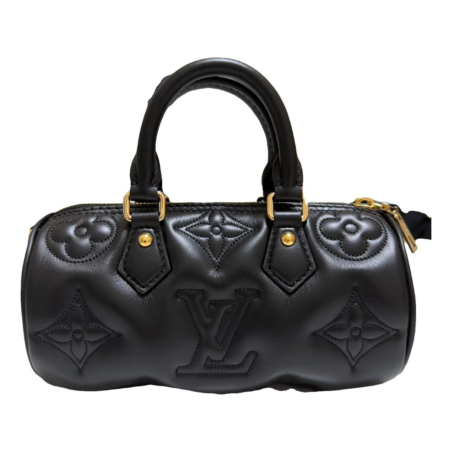 Papillon BB leather handbag