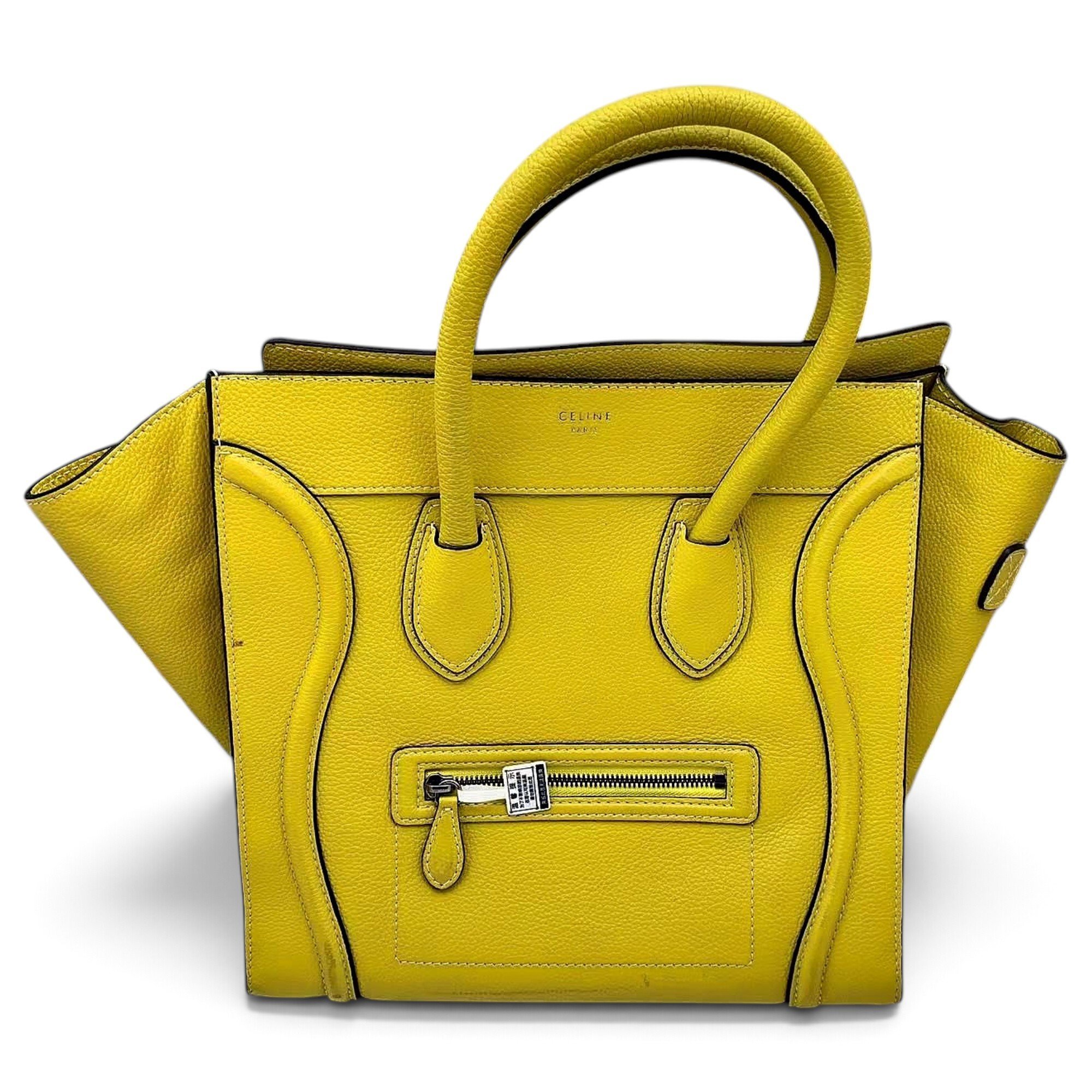 Luggage leather tote