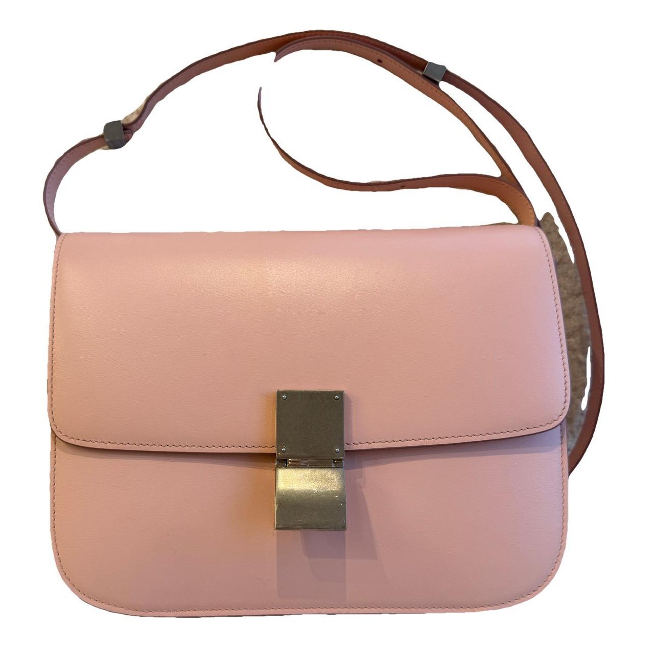 Classic leather crossbody bag