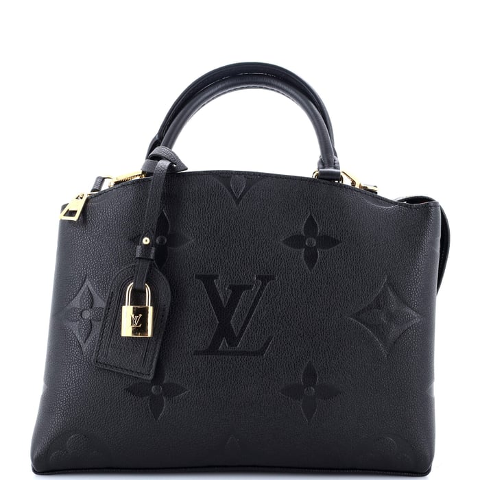 Louis Vuitton Petit Palais Handbag Monogram Empreinte Giant
