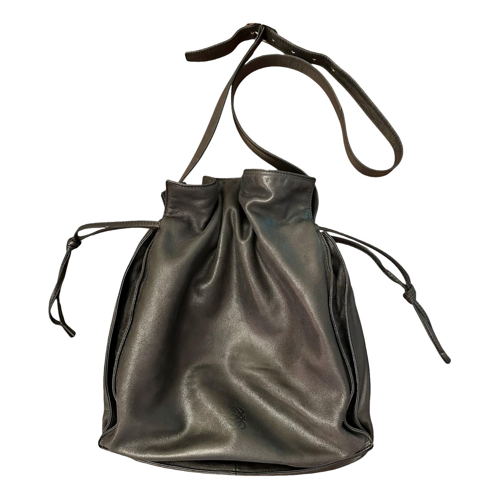 Flamenco leather handbag