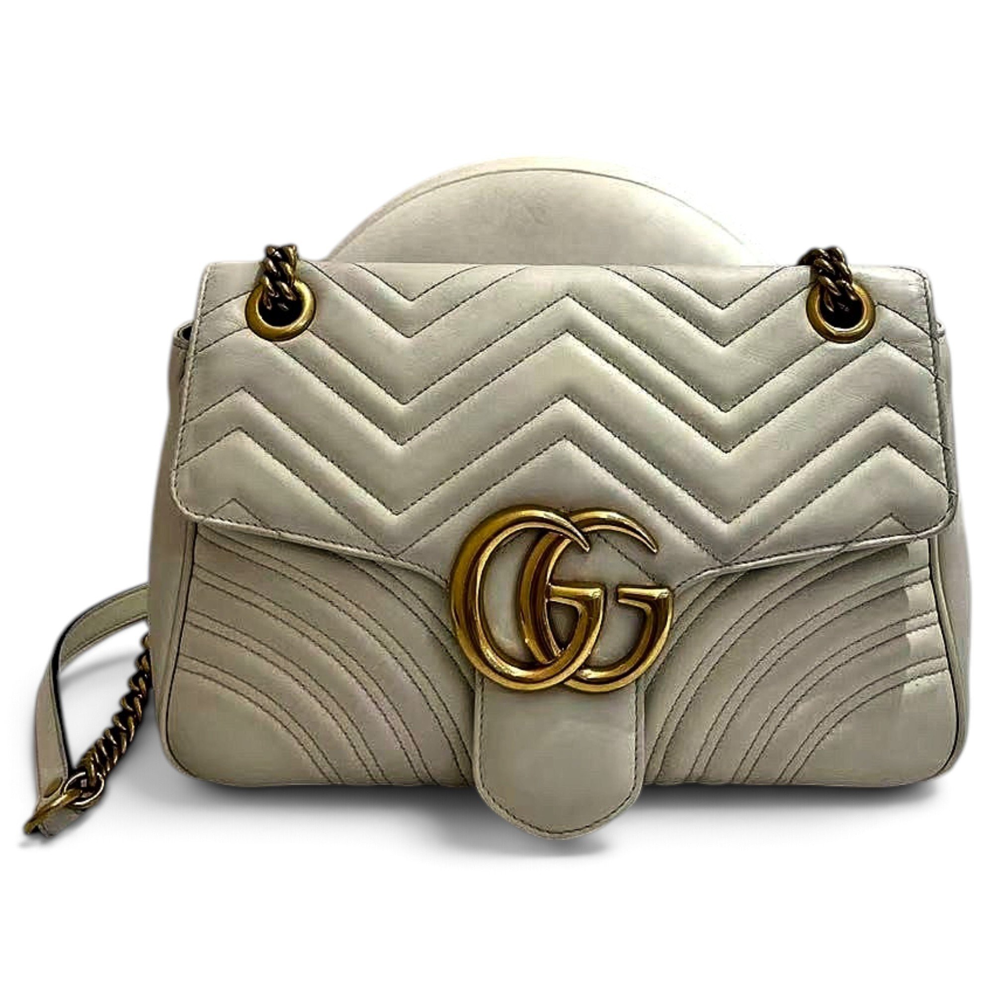 GG Marmont Flap leather handbag