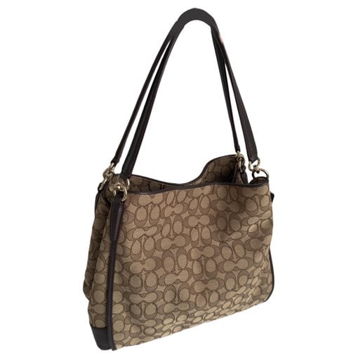 Signature Sufflette cloth handbag