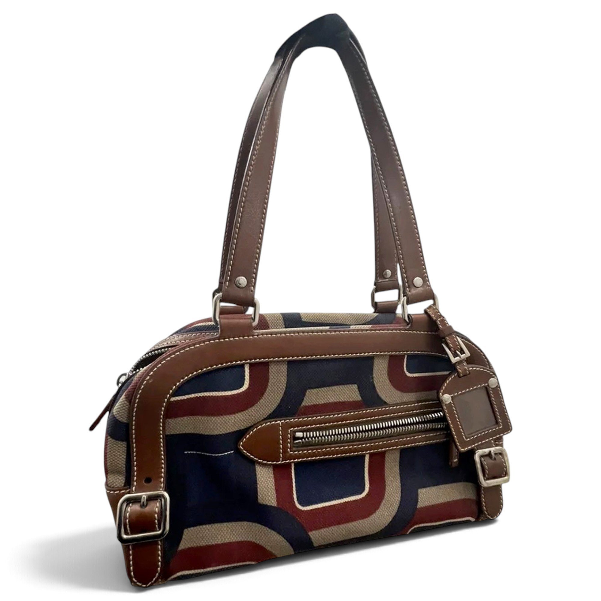 Bowling cloth handbag