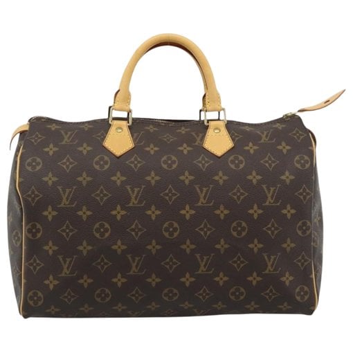 Louis Vuitton Speedy leather handbag