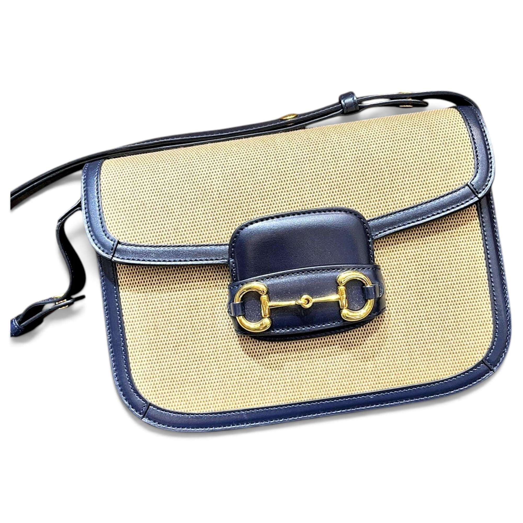 1955 leather handbag