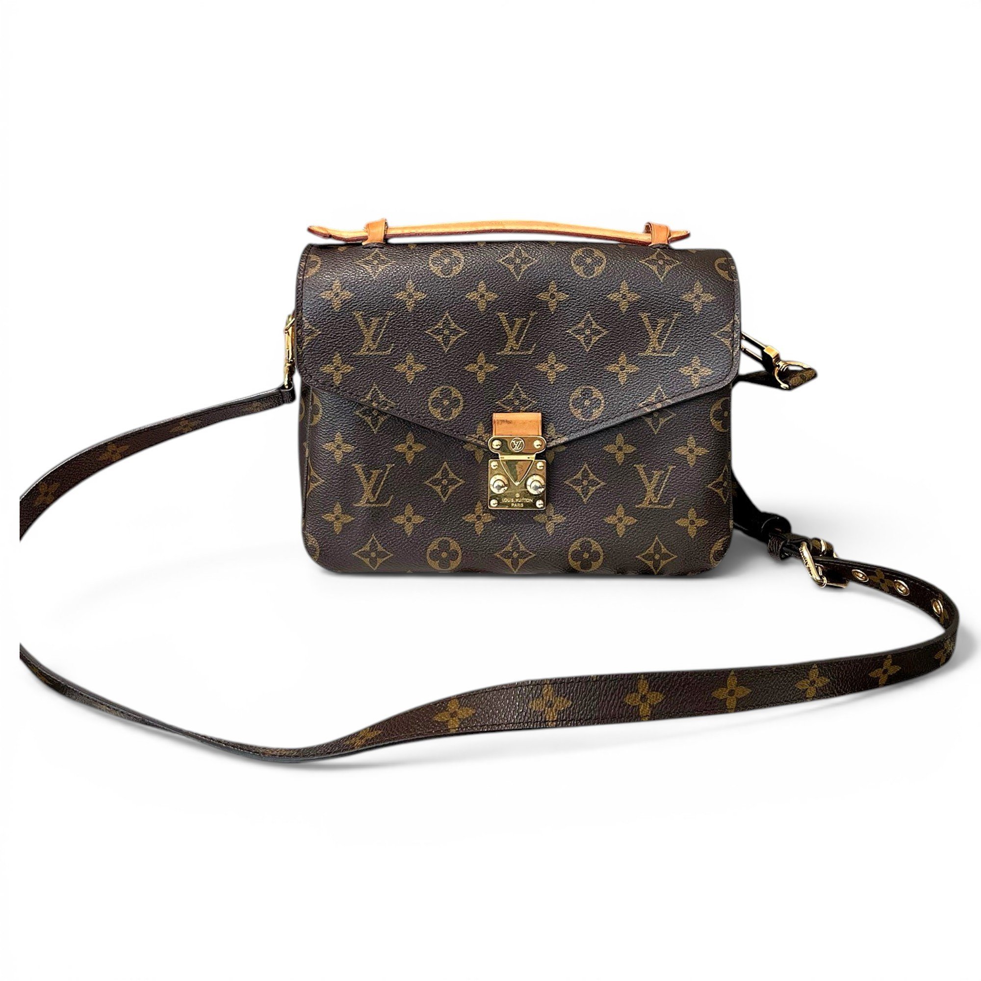 Metis leather handbag