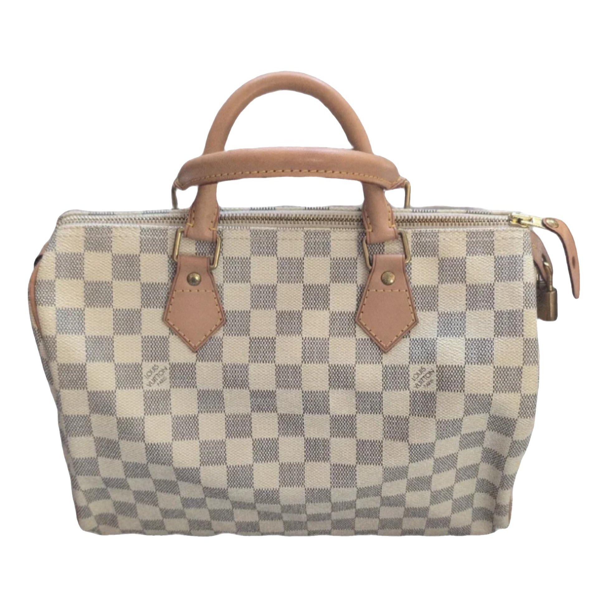 Speedy leather handbag