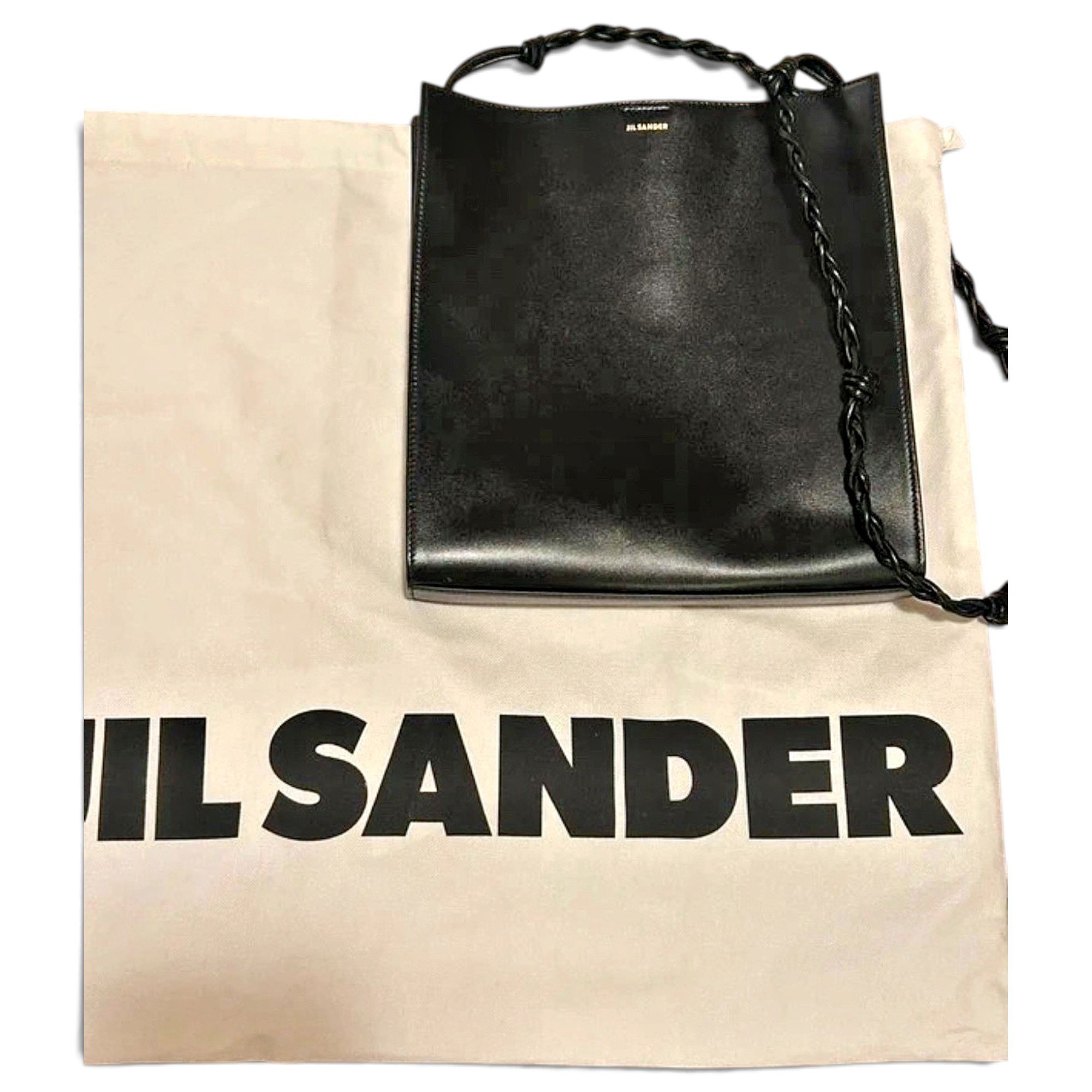 Tangle leather crossbody bag