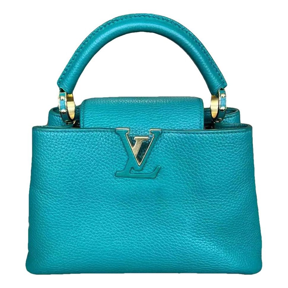Capucines leather handbag