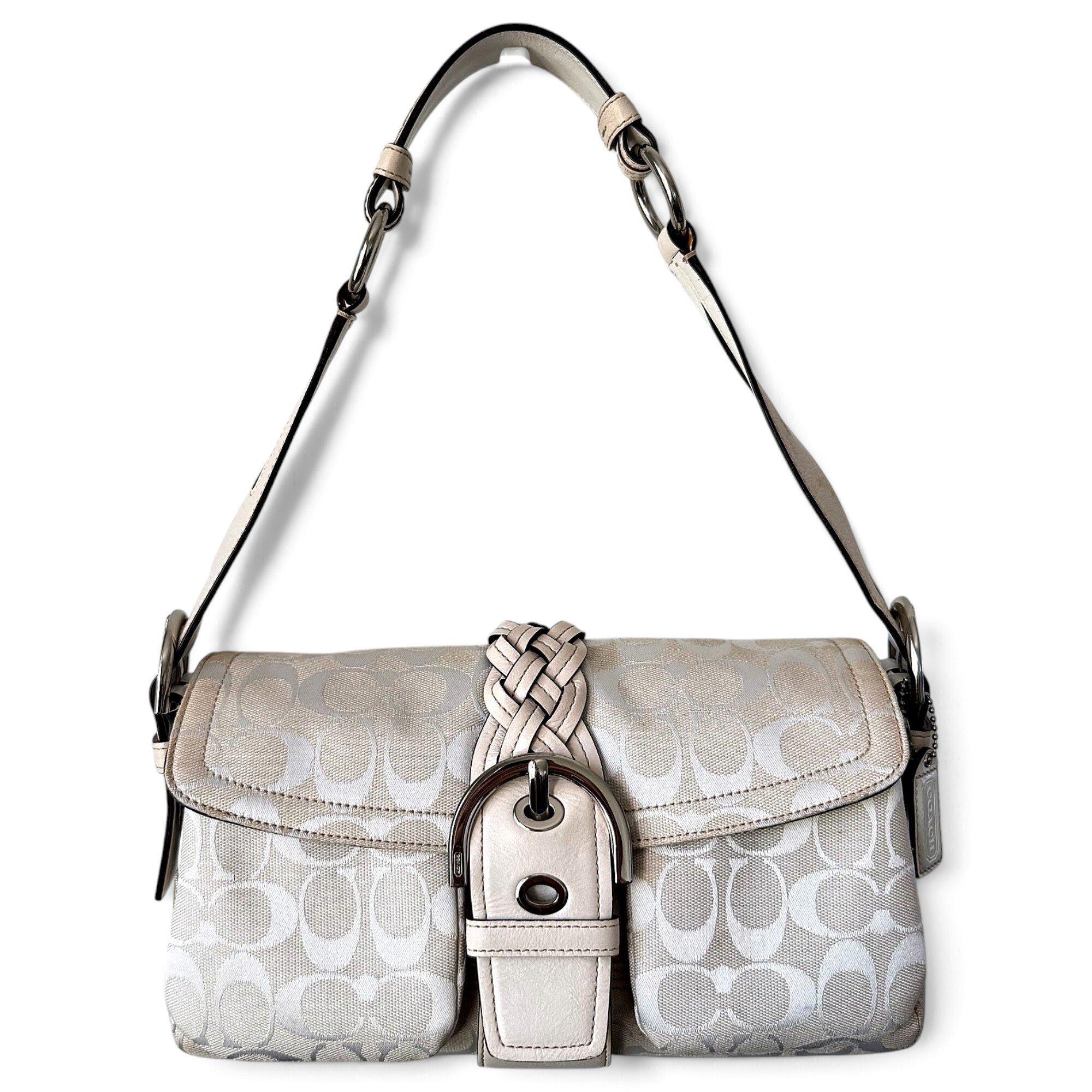 Signature Sufflette leather handbag
