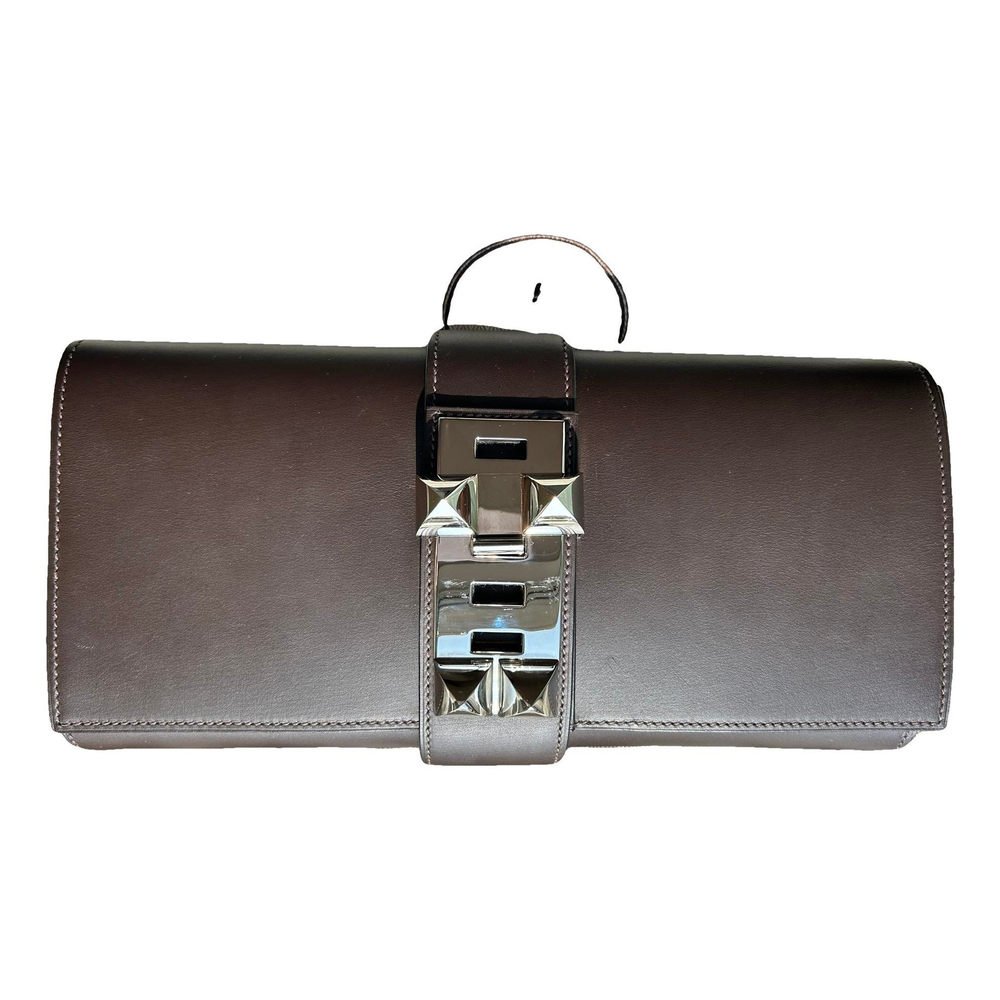 Hermes Medor Handbag Velvet Leater